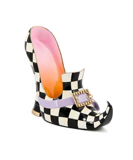 Trick or Treat Witch's Shoe Figurine