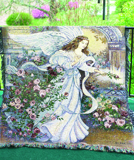 Angel of Love Memorial Throw