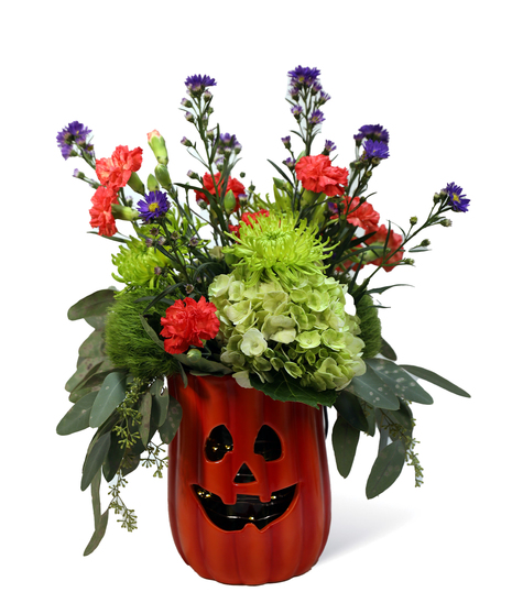 Ceramic Pumpkin Arrangement
