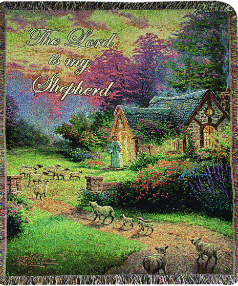 Good Shepherd's Cottage Memorial Throw