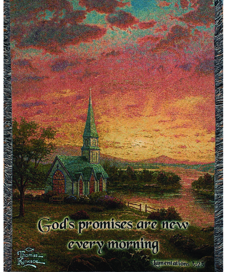 Sunrise Chapel Memorial Throw