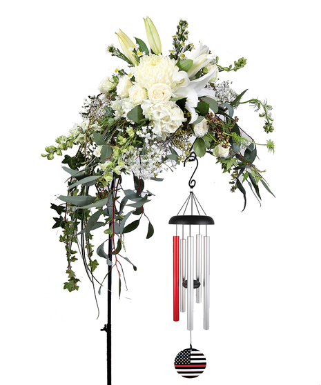 Thin Red Line Wind Chime