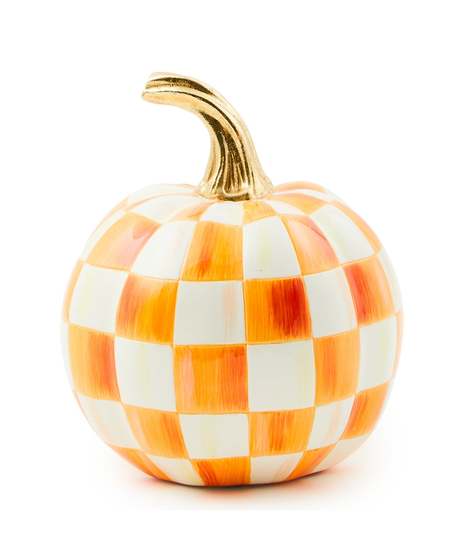Orange Check Mini Pumpkin Uniontown, PA