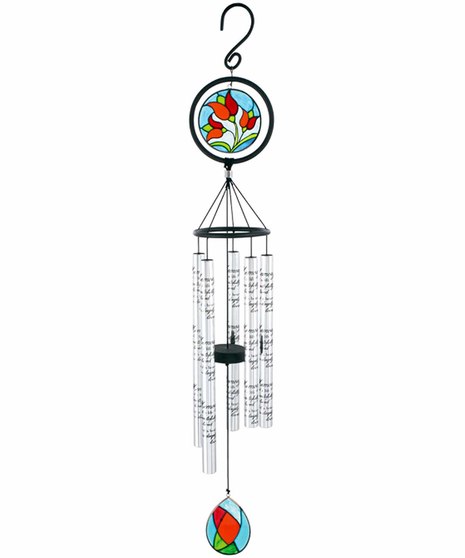In Memory Stained Glass Wind Chime Uniontown, PA