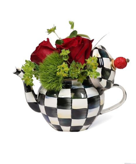 Courtly Check Teapots
