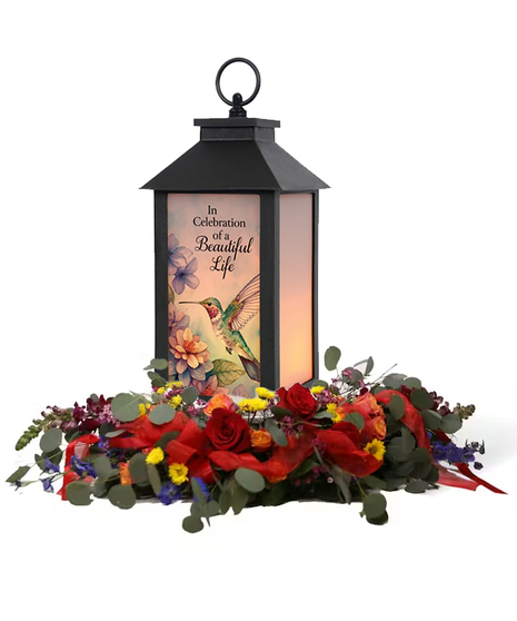 Beautiful Life – Frosted Lantern