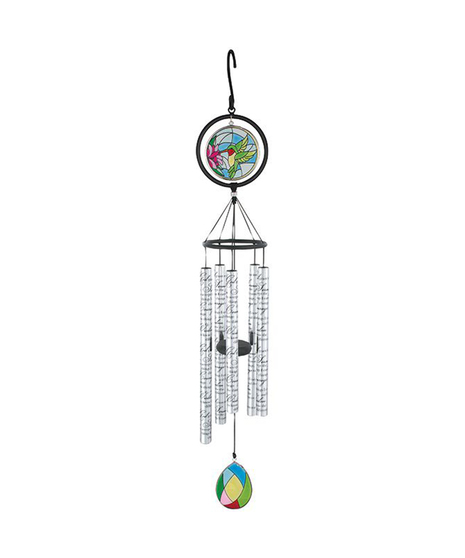 Serenity Prayer Stained Glass Wind Chime Uniontown, PA