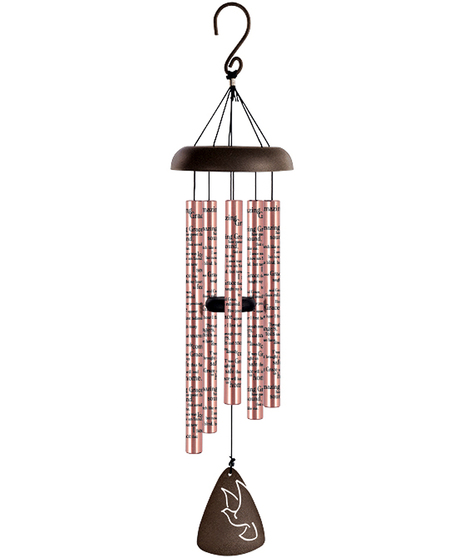 Amazing Grace Wind Chime - Rose Gold Uniontown, PA