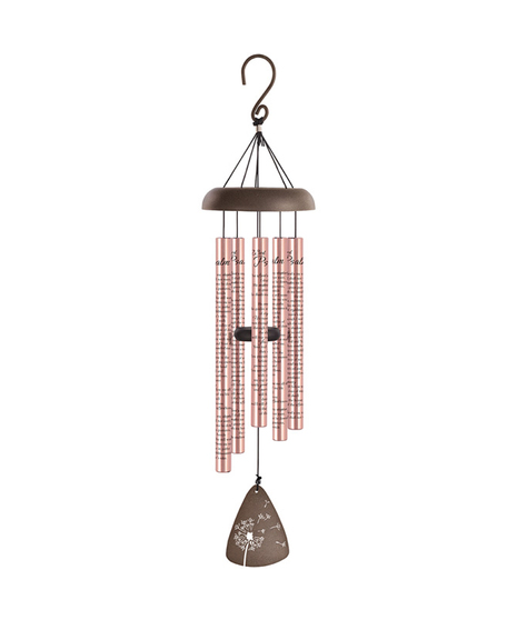 23rd Psalm Wind Chime - Rose Gold Uniontown, PA