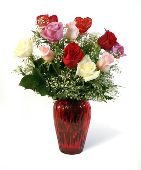 Valentine's Day Classic Mix Roses Uniontown, PA