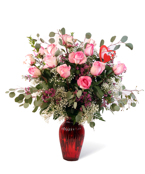 Valentine's Pink Roses