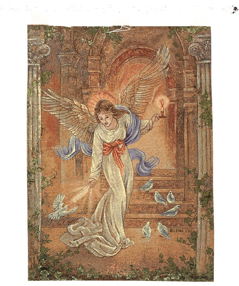 Angel of Light Memorial Throw