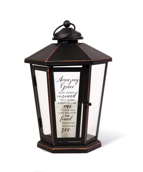 Amazing Grace - Metal Lantern Uniontown, PA