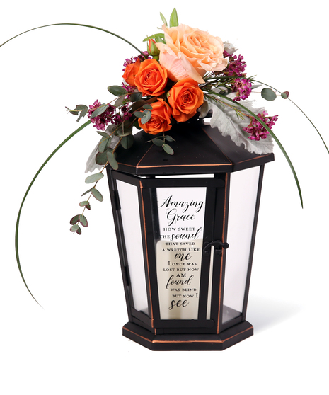 Amazing Grace - Metal Lantern Uniontown, PA