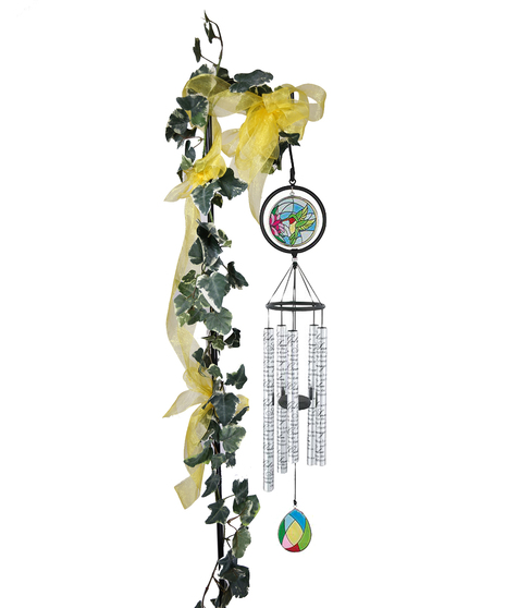 Serenity Prayer Stained Glass Wind Chime Uniontown, PA