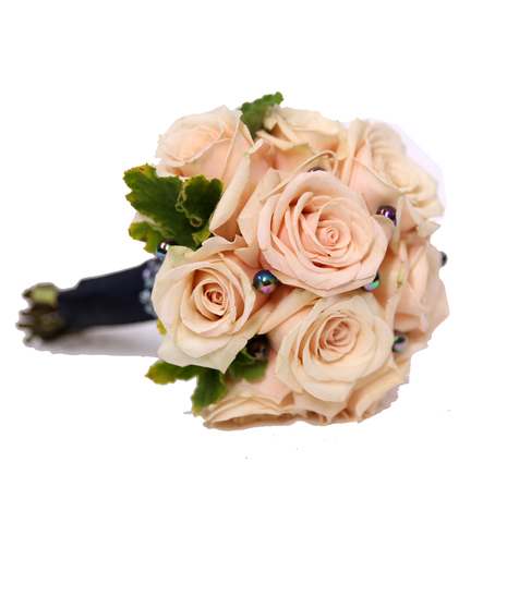 Blush Rose Hand Tied Bouquet Uniontown, PA