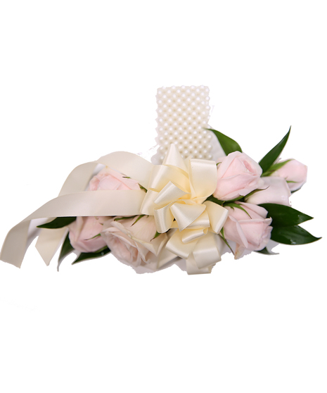 Blush Wrist Corsage Uniontown, PA