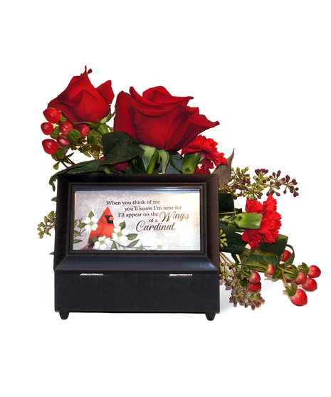Cardinal Music Box