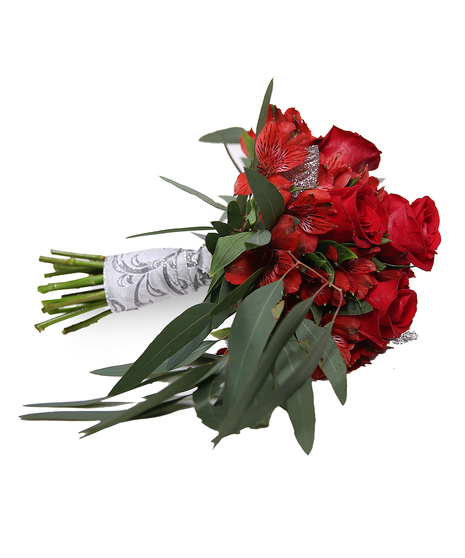 Classic Red Rose Hand Tied Bouquet Uniontown, PA
