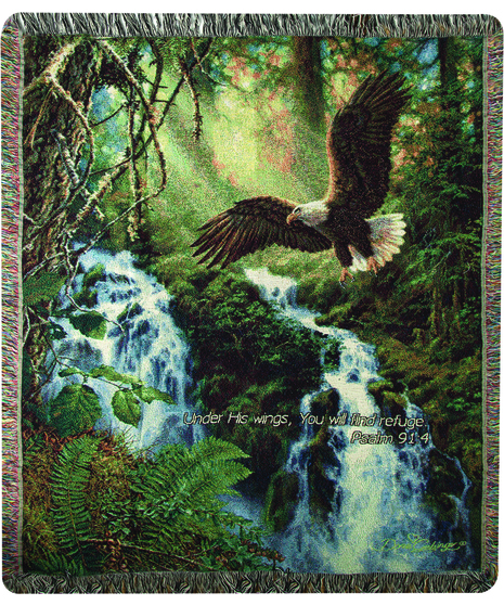Eagles Flight Memorial Throw Uniontown, PA