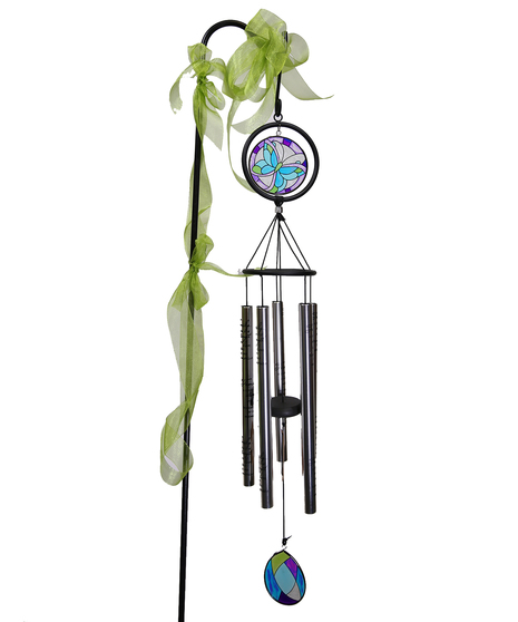Family Stained Glass Wind Chime Uniontown, PA