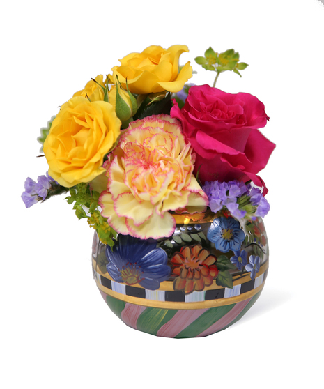 Flower Market Glass Globe Uniontown, PA