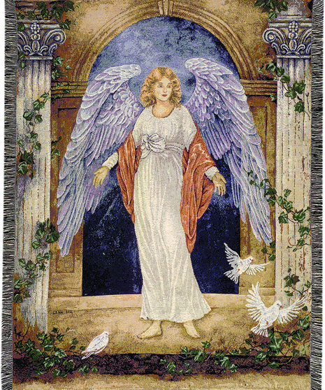Guardian Angel Memorial Throw