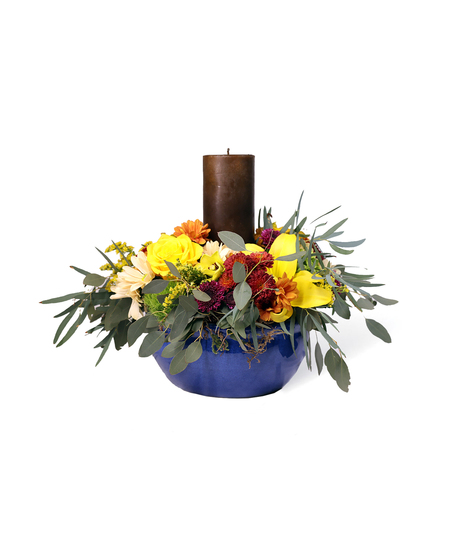 Glowing Centerpiece Uniontown (PA) Neubauer's Flowers