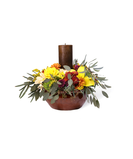 Glowing Centerpiece Uniontown (PA) Neubauer's Flowers