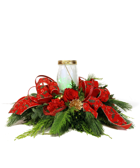 Christmas Light Centerpiece
