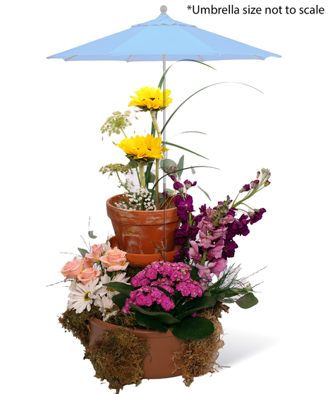 Terra Pot Umbrella
