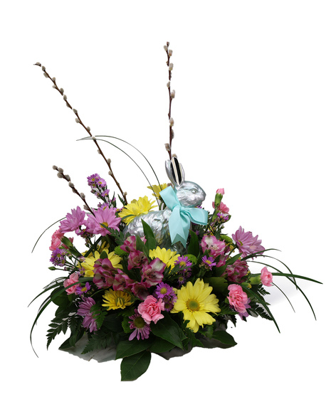Mackenzie Childs Foil Bunny
