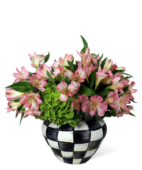 Mackenzie-Childs Courtly Check Large Vase