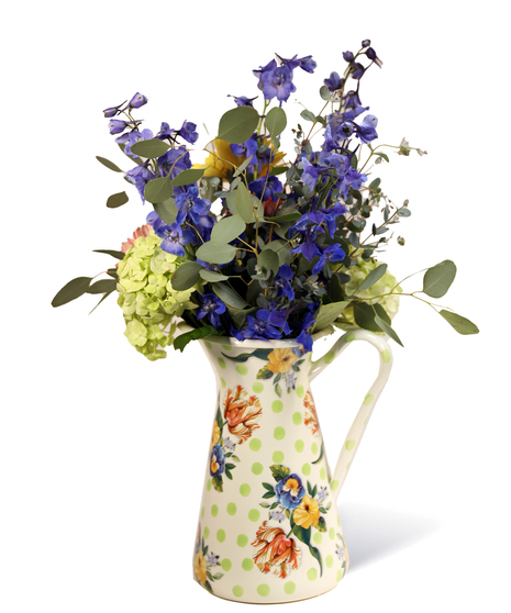 Large Mackenzie Childs Pitcher