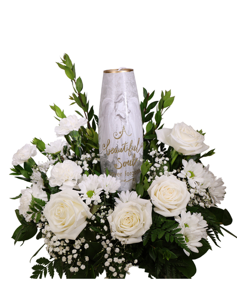 Stony Creek Heavenly Light Sympathy Arrangement
