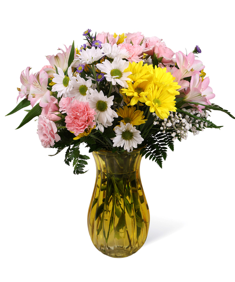 Sunny Pastel Garden Bouquet