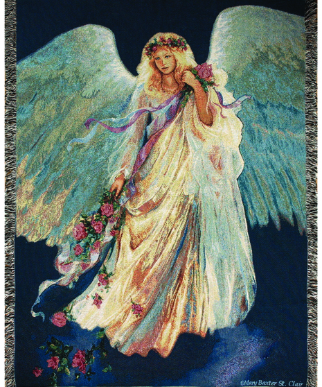 Messenger Of Love Memorial Throw