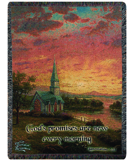 Sunrise Chapel Memorial Throw