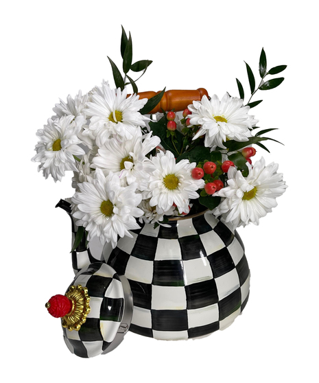 Mackenzie-Childs 3 Quart Tea Kettle