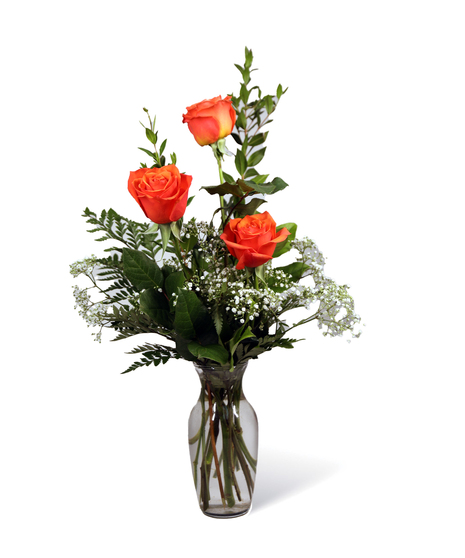 Rose Trio Bud Vase Uniontown, PA