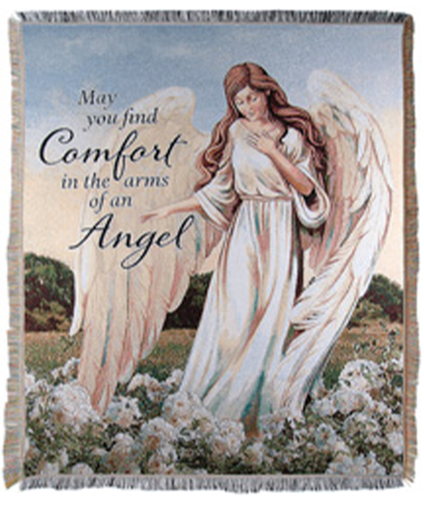 Comfort Angel Memorial Throw Uniontown, PA