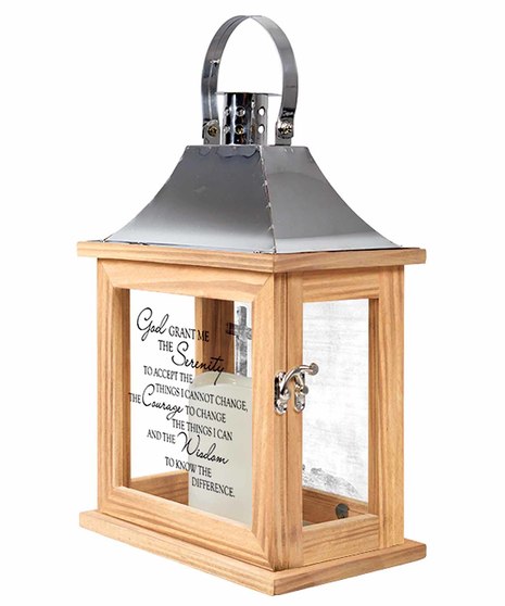 Serenity Prayer Lantern Uniontown, PA